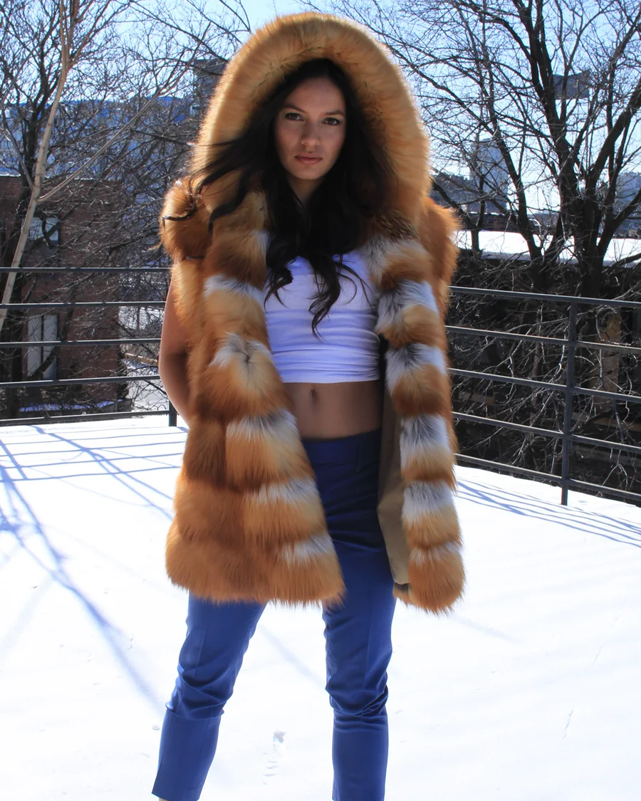 Red fox vest